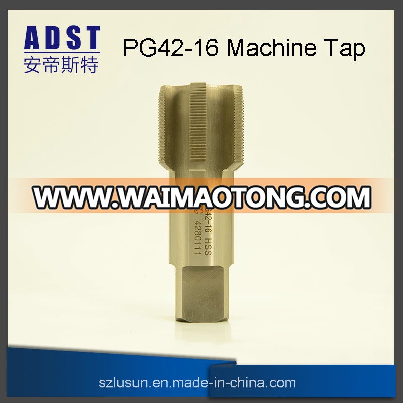 High Quality Pg42 Machine Tap High Hardness High Speed Steel Drill Bit